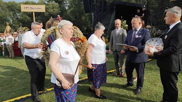 Gmina Ostrówek była gospodarzem niedzielnych Dożynek Powiatu Wieluńskiego